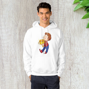 Veste À Capuche Lauréat du prix Trophée d'or de Boy Holding