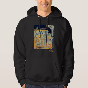 Veste À Capuche Le "amour est GRAND - des animaux d'amour" par