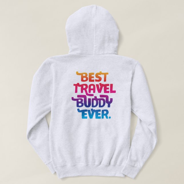 Veste À Capuche Le cadeau parfait pour le voyageur aventuré de l'â (Design dos)