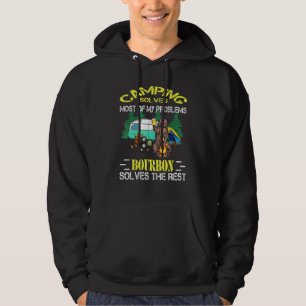 Veste À Capuche Le Camping Résout La Plupart De Mes Problèmes Bour
