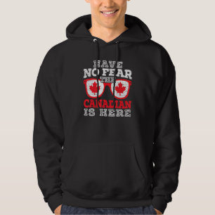 Veste À Capuche Le Canadien est ici Fête du Canada Feuille d'érabl