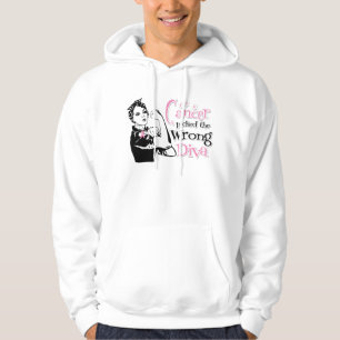 Veste À Capuche Le cancer du sein a sélectionné la diva fausse
