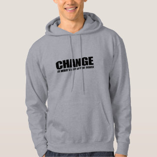 Veste À Capuche Le changement est ce qui est laissé après noir