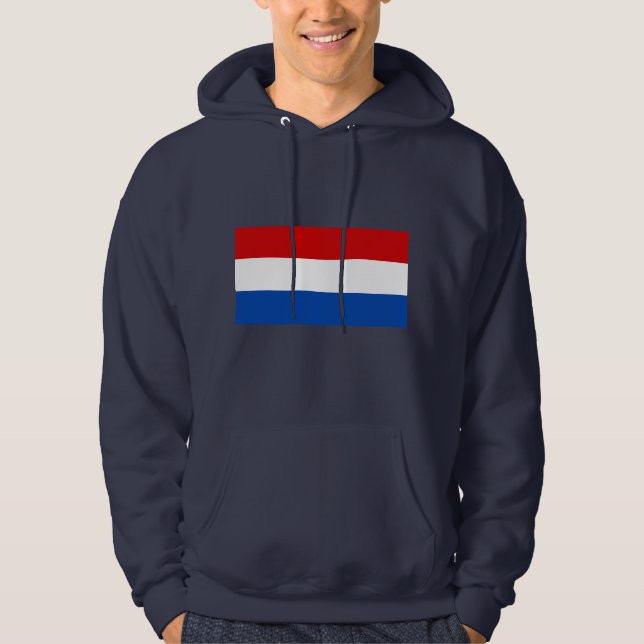 Veste À Capuche Le drapeau néerlandais (Devant)