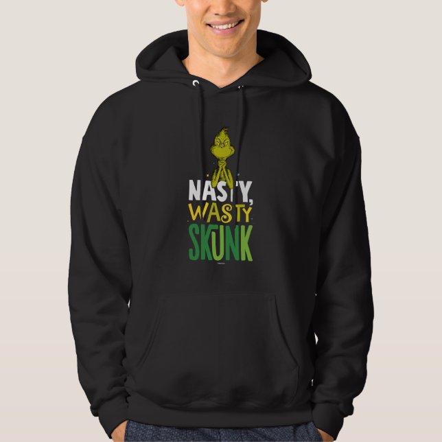 Veste À Capuche Le Grinch | Sale bête puante (Devant)