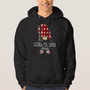 Veste À Capuche Le Guinéen Gnome mignon Buffle Rouge Plaid Christ