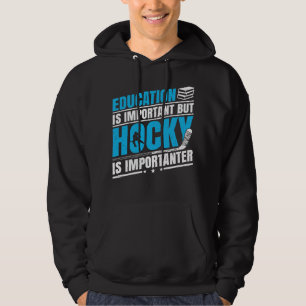 Veste À Capuche Le hockey amusant est important