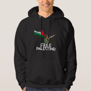 Veste À Capuche Le jeune Palestinien Resister porte le drapeau de 