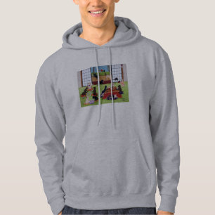 Veste À Capuche Le jour de nouvelle année japonais Labradors