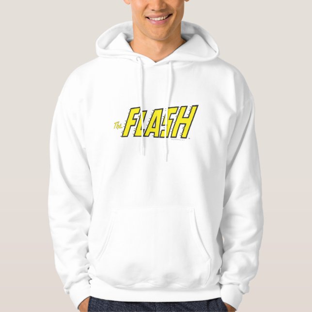 Veste À Capuche Le logo Flash Jaune (Devant)