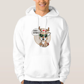 Veste À Capuche Le personnage de rennes favori de père Noël