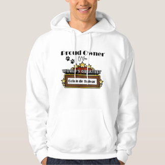 Veste À Capuche Le plus grand coton de Tulear du monde fier de