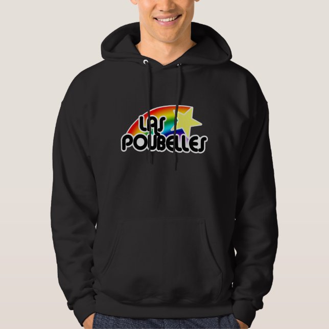 Veste À Capuche Le Poubelle jumelle le logo de Rollergirl (Devant)