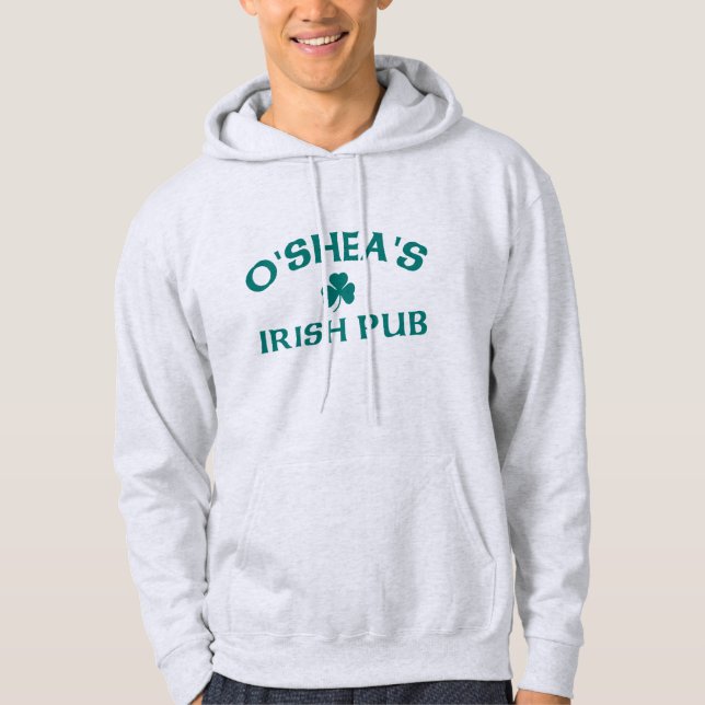Veste À Capuche Le Pub Irlandais O'Shea  (Devant)