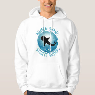 Veste À Capuche Le requin baleine est mon esprit animal