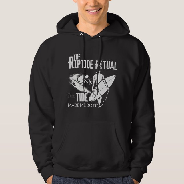 Veste À Capuche Le Riptide Rituel La Marée M'A Fait Le Faire (Devant)
