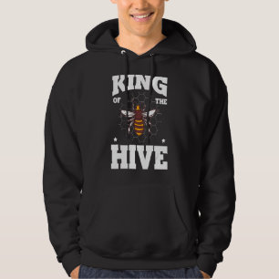 Veste À Capuche Le Roi De L'Abeille De La Ruche Abeille Miel 1