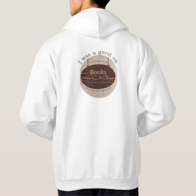 Veste À Capuche Le Sweatshirt des livres et des nouvelles (Dos)