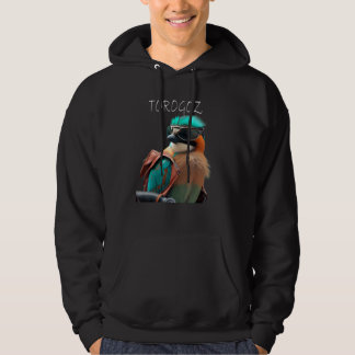 Veste À Capuche Le Torogoz Ingénieux - L'oiseau national d'El Sa