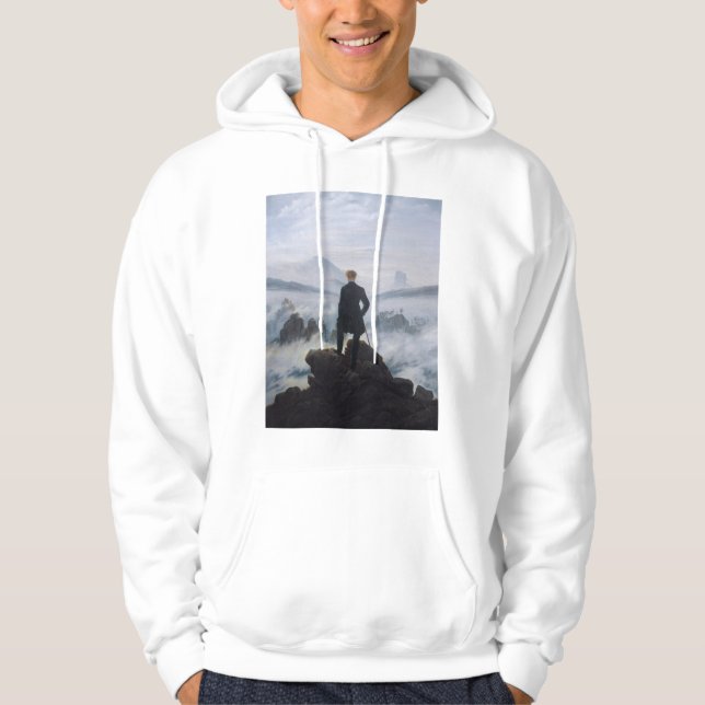 Veste À Capuche Le vagabond au-dessus de la mer de brouillard (Devant)