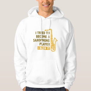 Veste À Capuche Lecteur saxophone