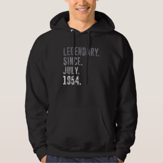 Veste À Capuche Légendaire depuis juillet 1954 68e anniversaire Vi