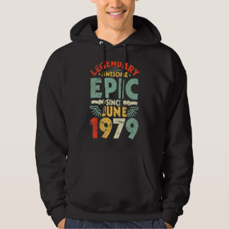Veste À Capuche Légendaire Épopée stupéfiante depuis juin 1979 Ann