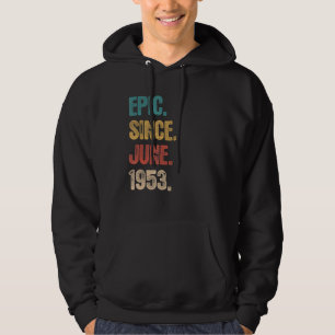 Veste À Capuche Légende depuis juin 1953 69 ans 69e anniversaire