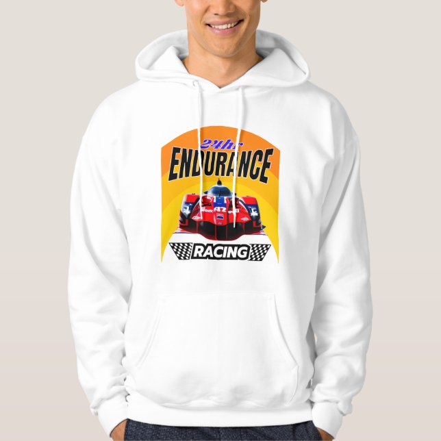 Veste À Capuche Légendes de vitesse : 24h Endurance Racer (Devant)