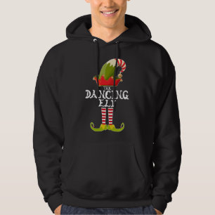 Veste À Capuche L'elfe de la danse amusant cadeau de Noël jumelant