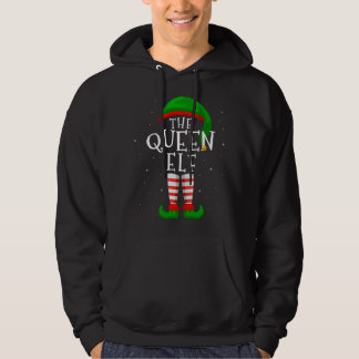 Veste À Capuche L'elfe de la reine amusant jumelé Noël de famille