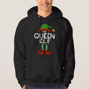 Veste À Capuche L'elfe de la reine amusant jumelé Noël de famille