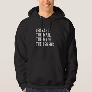 Veste À Capuche Leonard L'Homme La Légende Le Mythe T-Shirt Drôle