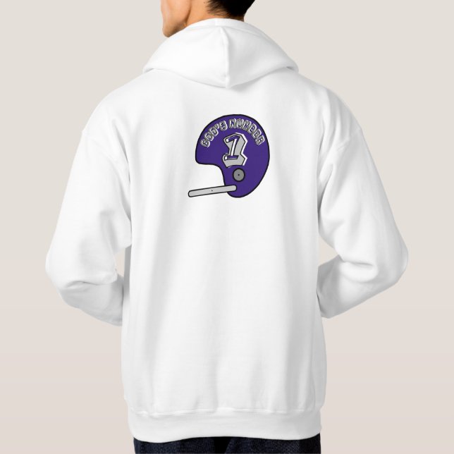 VESTE À CAPUCHE L'ÉQUIPE DE DIEU... PULL À CAPUCHE (Dos)