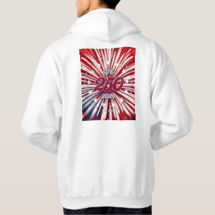 Veste À Capuche Les 250 ans d'Amérique 1776-2026 Feux d'artifice R