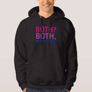 Veste À Capuche LES DEUX SONT BIEN Message de fierté bisexuelle