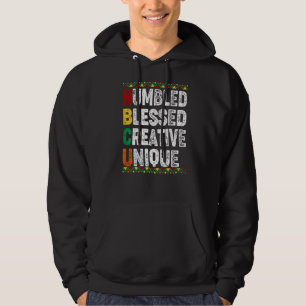 Veste À Capuche Les Écoles Hbcu Matière Humbled Bienheureux Garçon