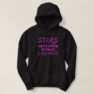 VESTE À CAPUCHE LES ÉTOILES NE PEUVENT PAS RESSORTIR SANS L'ESPRI