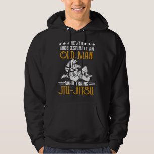 Veste À Capuche Les Hommes Ne Sous-Estiment Jamais Un Vieux Homme