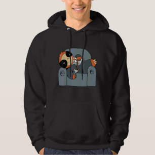 Veste À Capuche Les Mens Sloth Se Détendre Sur Le Canapé