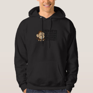 Veste À Capuche Les singes sont géniaux Je suis un singe
