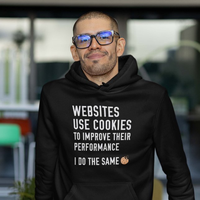 Veste À Capuche Les sites Web utilisent des cookies (Créateur téléchargé)
