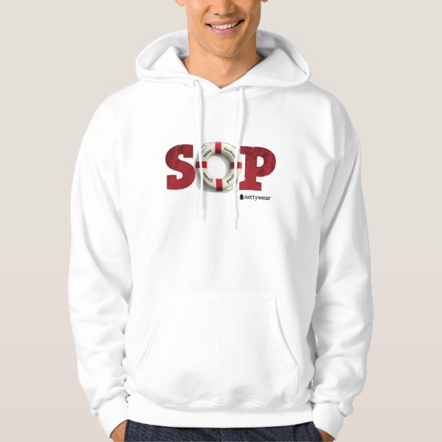 Veste À Capuche Les SOP sauvent notre sweatshirt de piscines de (Devant)