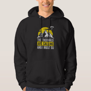 Veste À Capuche Les thermes appellent et je dois aller Paraglider