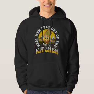 Veste À Capuche Les Véritables Hommes Restent Hors Du Joueur De Pi