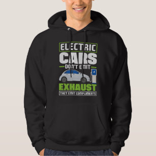 Veste À Capuche Les voitures électriques émettent des compliments