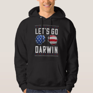 Veste À Capuche Let S Go Darwin American Style Laissons Aller Darw