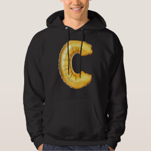 VESTE À CAPUCHE LETTRE C MAJUSCULE CHOUFFET INITIAL