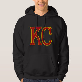 Veste À Capuche Lettre Kansas City Cool rouge jaune Kansas City Kc