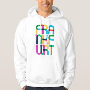 Veste À Capuche Lettres d'art pop de Francfort Am Main Allemagne